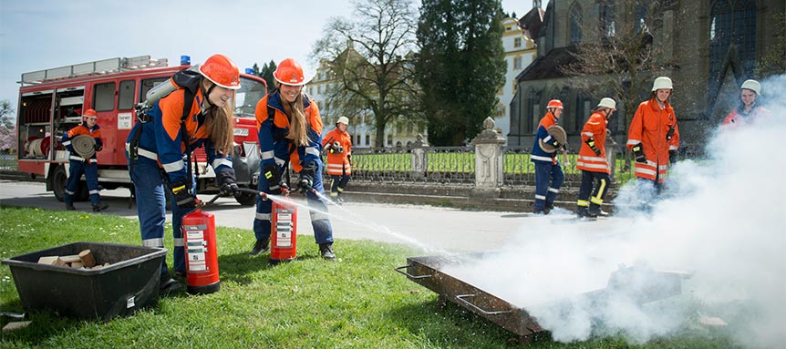 Soziales Engagement: Dienstepräsentation am Standort Salem 