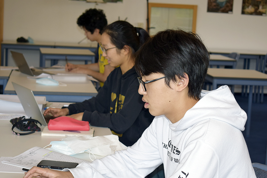 Schüler im Klassenzimmer