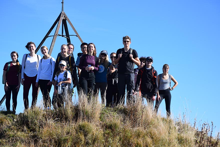 Outdoor Club: Wandern auf der Ebenalp - Gruppenfoto