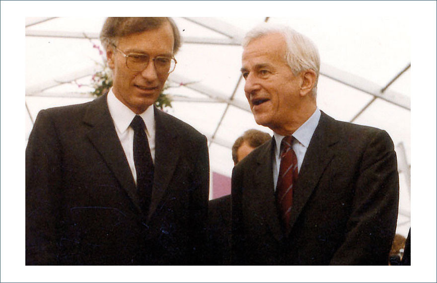 Bernhard Bueb & Richard von Weizsäcker (1986)
