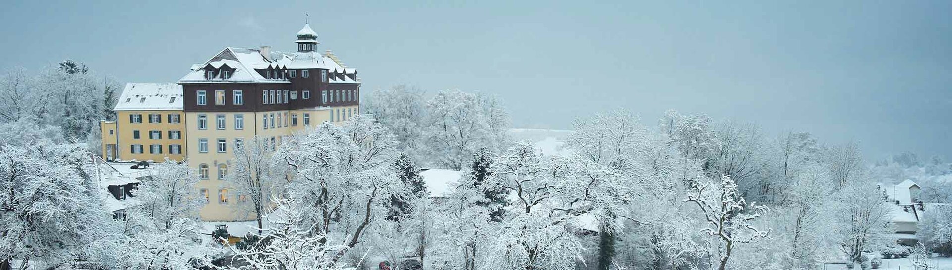 Schloss Spetzgart im Schnee