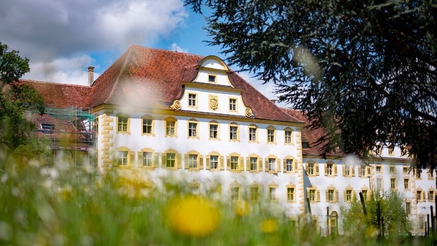 Schloss Salem im Frühling 