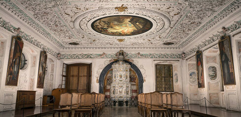 Night View im Betsaal Salem Beetsaal in Schloss Salem