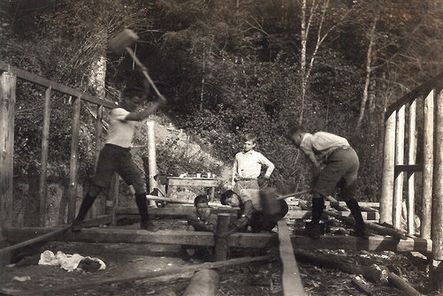 Fundament wird geschaffen