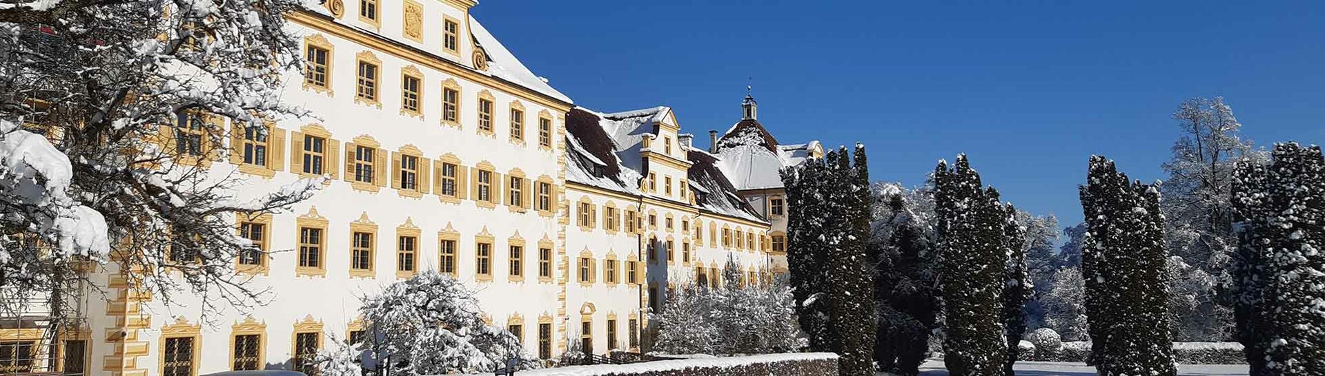 Schule Schloss Salem im Schnee