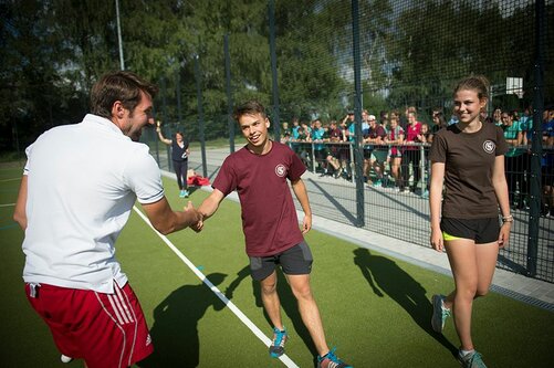 Internatsleben: Abendsportfest